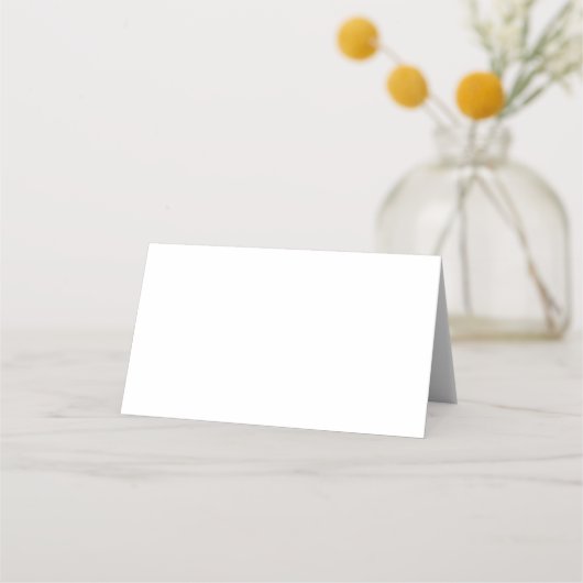 Gefaltete Platzkarte (Vorderseite)