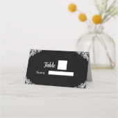 Gefaltete Platzkarte (Vorderseite)