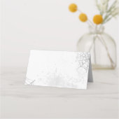 Gefaltete Platzkarte (Rückseite)