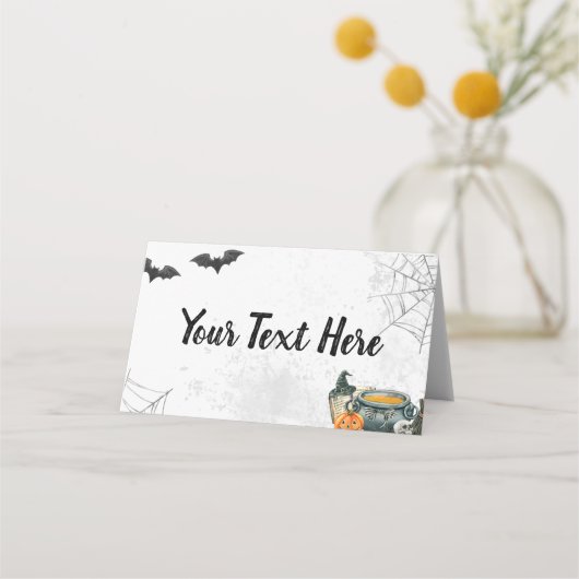 Gefaltete Platzkarte (Vorderseite)