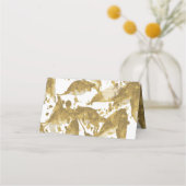 Gefaltete Platzkarte (Vorderseite)