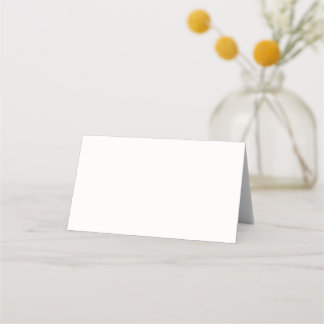 Gefaltete Platzkarte, Falzstil: Horizontal Platzkarte