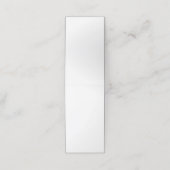 Gefaltete Terminkarte (Außenseite Aufgefaltet)