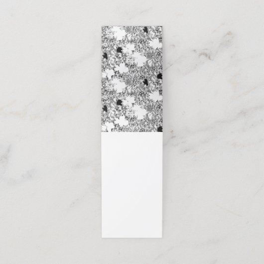 Gefaltete Terminkarte (Außenseite Aufgefaltet)