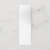 Gefaltete Treuekarte (Außenseite Aufgefaltet)