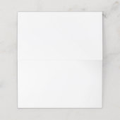 Gefaltete Treuekarte (Außenseite Aufgefaltet)