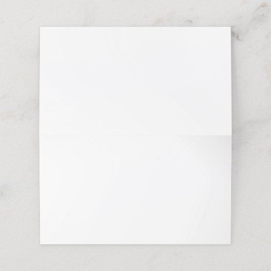 Gefaltete Treuekarte (Außenseite Aufgefaltet)