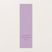 Gefaltete vertikale Zelt-Visitenkarte Visitenkarten (Außenseite Aufgefaltet)