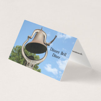 Gefaltete Visitenkarte kundengerecht Visitenkarten