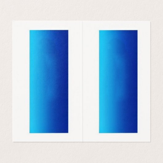 Gefaltete Visitenkarten (Innenseite Aufgefaltet)