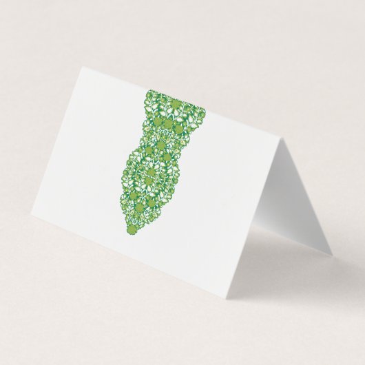 Gefaltete Visitenkarten (Rückseite)