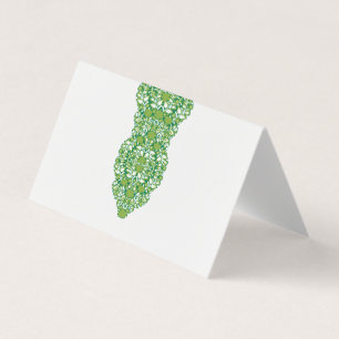 Gefaltete Visitenkarten