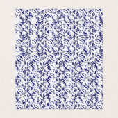 Gefaltete Visitenkarten (Außenseite Aufgefaltet)