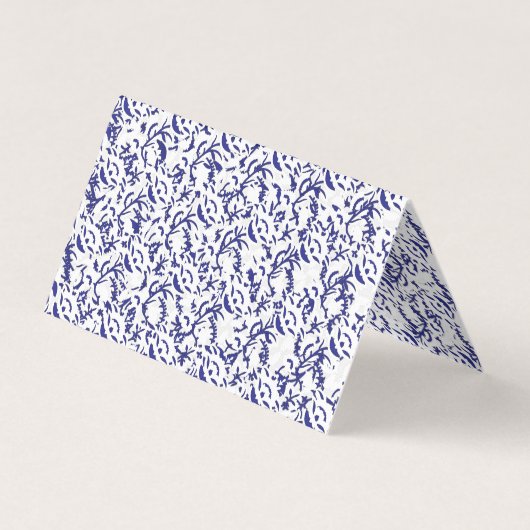 Gefaltete Visitenkarten (Rückseite)