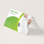 Gefaltete Visitenkarten (Vorderseite)