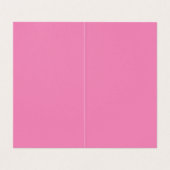 Gefaltete Visitenkarten (Innenseite Aufgefaltet)