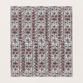 Gefaltete Visitenkarten (Außenseite Aufgefaltet)