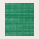 Gefaltete Visitenkarten (Außenseite Aufgefaltet)