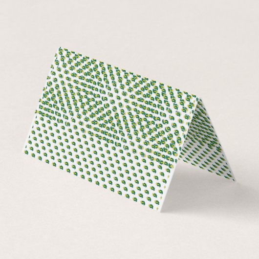 Gefaltete Visitenkarten (Rückseite)