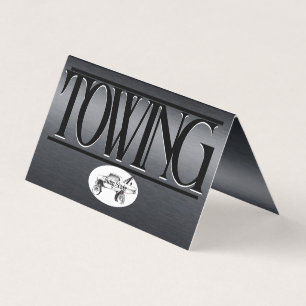 Gefaltete Visitenkarten