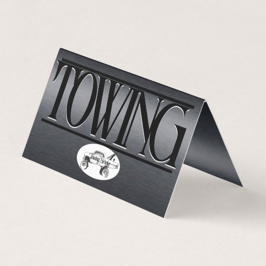 Gefaltete Visitenkarten (Rückseite)