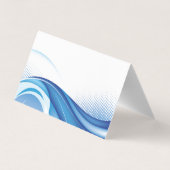 Gefaltete Visitenkarten (Rückseite)