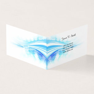 Gefaltete Visitenkarten