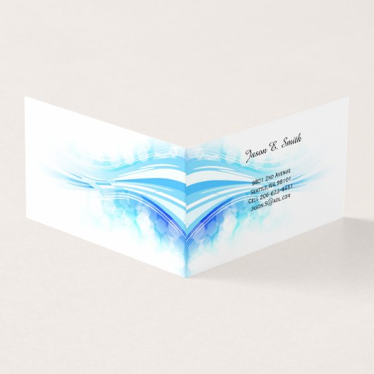 Gefaltete Visitenkarten (Vorderseite)