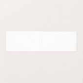 Gefaltete Visitenkarten (Innenseite Aufgefaltet)