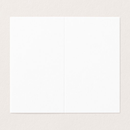 Gefaltete Visitenkarten (Außenseite Aufgefaltet)