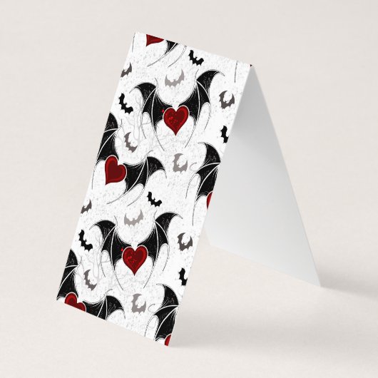 Gefaltete Visitenkarten (Rückseite)