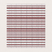 Gefaltete Visitenkarten (Innenseite Aufgefaltet)