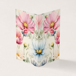 Gefaltete Visitenkarten