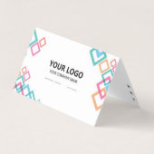 Gefaltete Visitenkarten (Vorderseite)