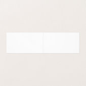 Gefaltete Visitenkarten (Innenseite Aufgefaltet)