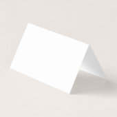 Gefaltete Visitenkarten (Rückseite)