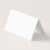 Gefaltete Visitenkarten (Rückseite)