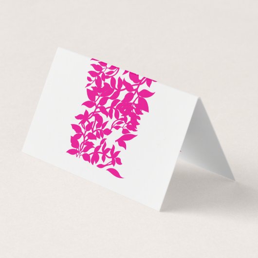 Gefaltete Visitenkarten | Bifold & Accordion Stile (Rückseite)