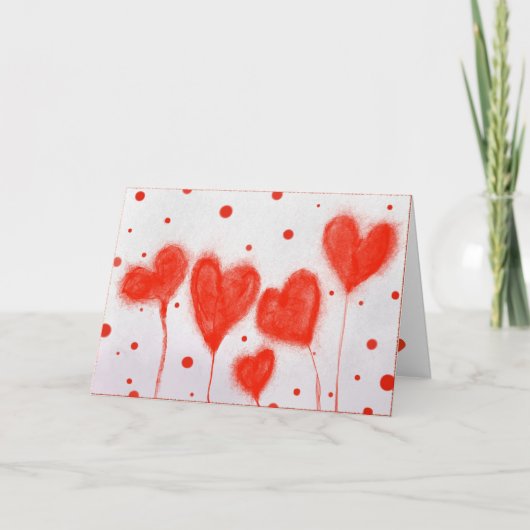 Gefaltete Weihnachtskarte Feiertagskarte (Vorderseite)