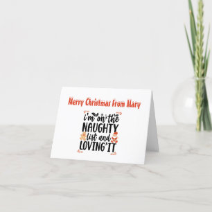 Gefaltete Weihnachtskarte Feiertagskarte