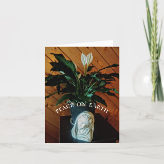 Gefaltete Weihnachtskarte Feiertagskarte