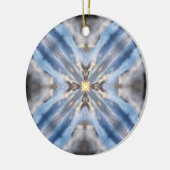 Gefalteter Himmel Keramik Ornament (Links)