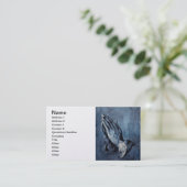 Gefaltetes Handgebet - Durer Visitenkarte (Stehend Vorderseite)