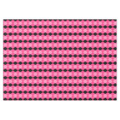 Gefaltetes Harlequin, rosa-schwarz-60x84 TABLECLOT Tischdecke (Vorderseite (Horizontal))