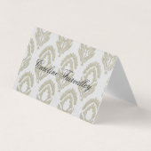 Gefaltetes Platzkarte (Vorderseite)