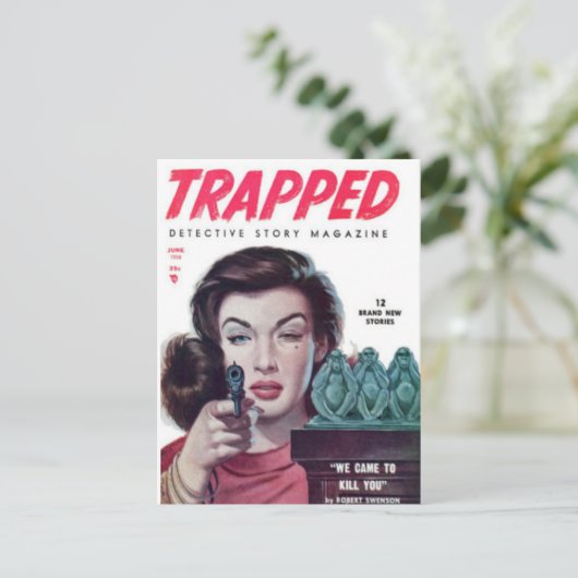 Gefangen 1 postkarte (Stehend Vorderseite)