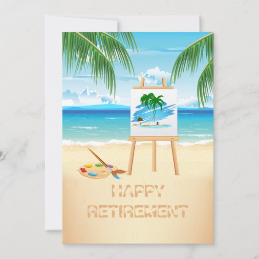 Gefangen auf Party Einladung der Leinwand im Ruhes (Vorderseite)