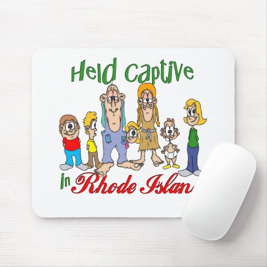 Gefangen auf Rhode Island Mousepad (Mit Mouse)