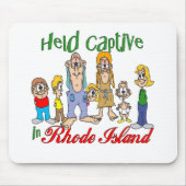 Gefangen auf Rhode Island Mousepad (Vorne)