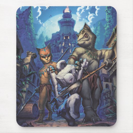 Gefangen genommen in Agrio Mousepad (Vorne)